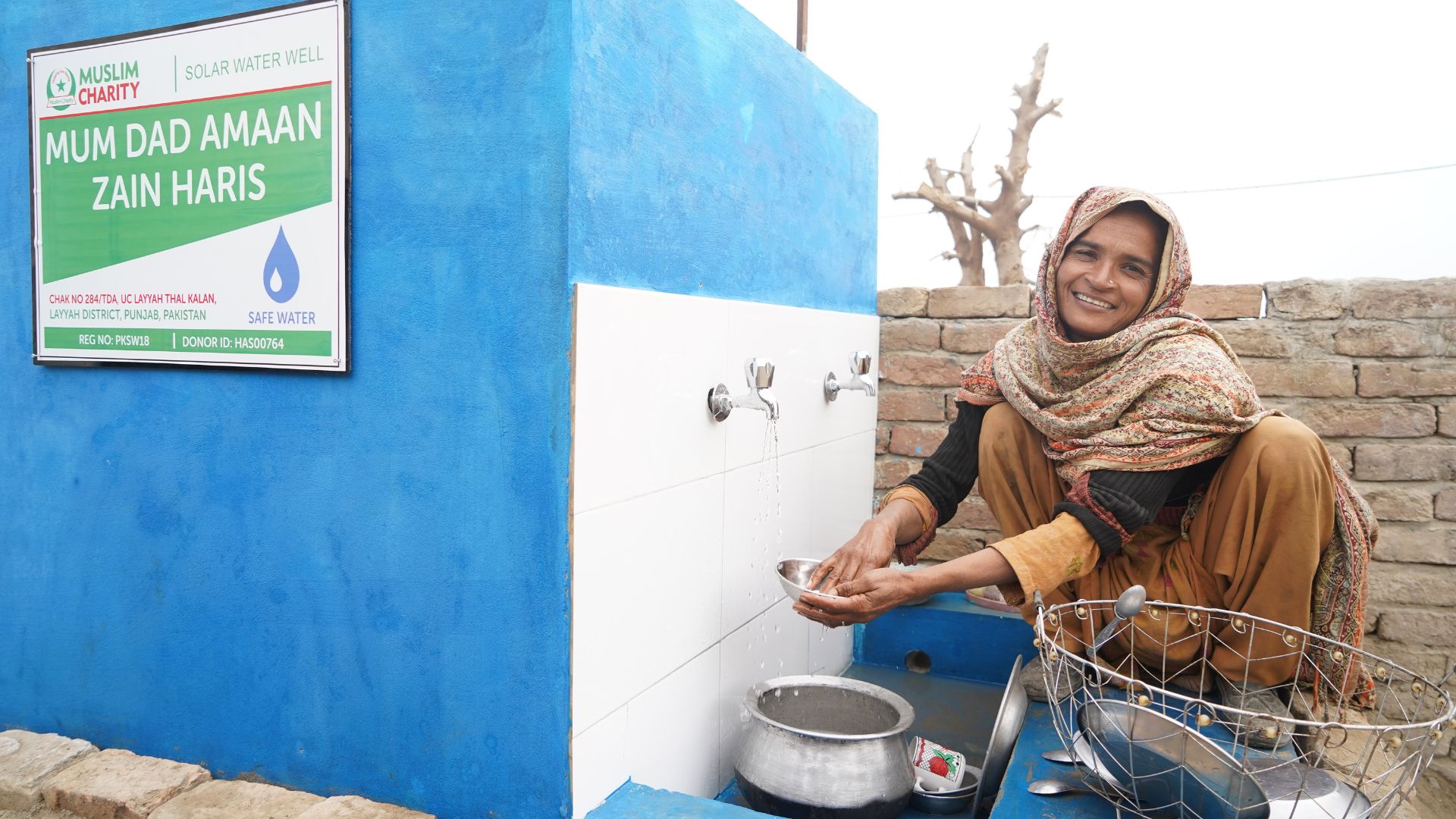 Solar water well campaign