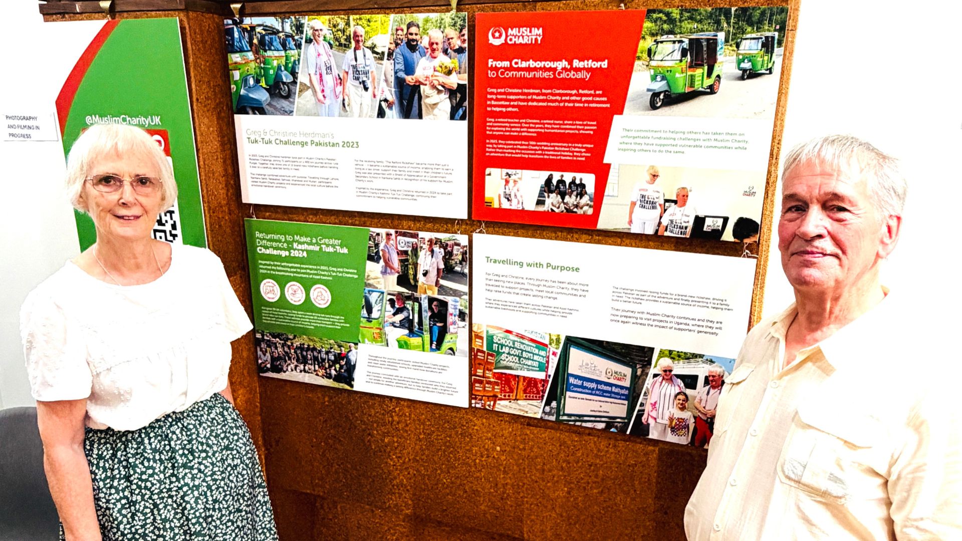 Muslim Charity and Aurora Wellbeing Centre launch 'Stories of Hope' exhibition
