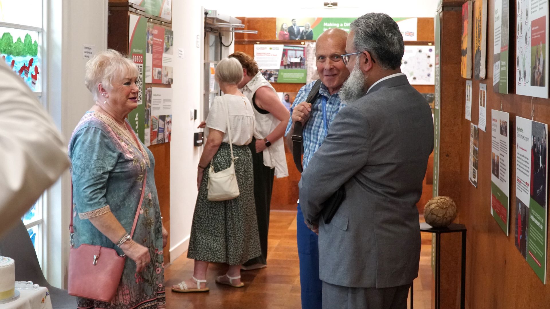 Muslim Charity and Aurora Wellbeing Centre launch 'Stories of Hope' exhibition